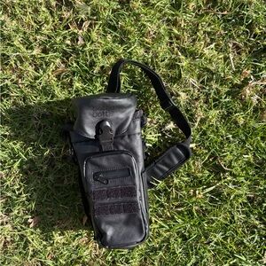 Black Tactical water bottle holder